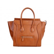 Celine Luggage Medium Tote от телешка кожа Camel