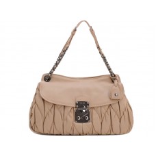 Чанта за рамо Miu Miu Matelasse розова