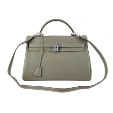 Hermes Kelly 32 см Togo кожа Clemence Grey
