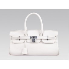 Hermes Birkin Jpg 42см Clemence White
