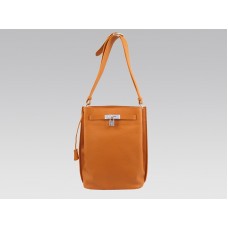 Hermes So Kelly 22 см Clemence Orange