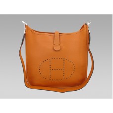 Чанта Hermes Evelyne Orange