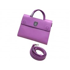 Dior Diorever Bag Noisette Prestige Calfkin Purple