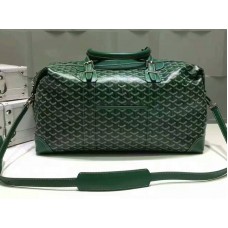Пътна чанта Goyard Luggage Boeing зелена