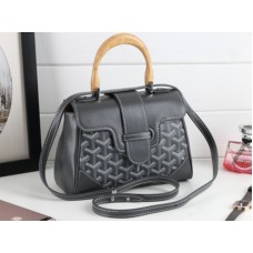 Мини чанта Goyard Saigon сива