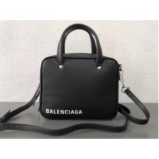 Чанта Balenciaga Triangle Square XS, черна, 513995c8k021000
