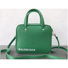 Чанта Balenciaga Triangle Square XS в зелено 513995c8k021002