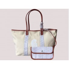 Чанта Goyard Anjou Reversible Canvas Tote, бяла, H-gotogg3456s7
