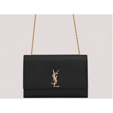 Чанта Saint Laurent Ysl Large Kate Chain Black H-yslshsg073330md1