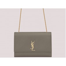 Чанта Saint Laurent Ysl Large Kate Chain, сива, H-yslshsg073330md2