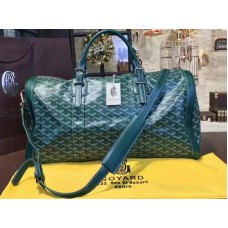 Goyard Goyardine Croisiere 45 Green със зелена кожена тапицерия 2309-3