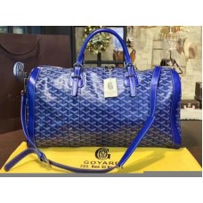 Goyard Goyardine Croisiere 35 Blue със синя кожена тапицерия 2308-1