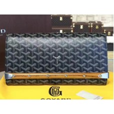 Черен съединител Goyard Chevron Monte Carlo Bois
