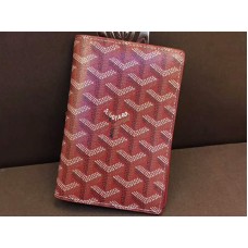 Притежател на паспорт Goyard Goyardine Червен