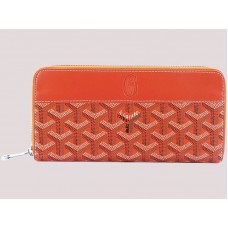 Портфейл Goyard Goyardine Matignon Orange