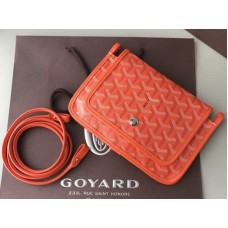 Портфейл Goyard Goyardine Plumet Crossbody оранжев