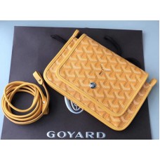 Жълт портфейл Goyardine Plumet Crossbody