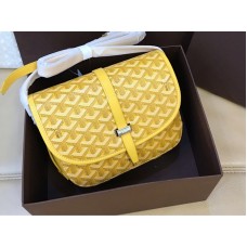 Чанта Goyard Goyardine Chevron Messenger Bag Yellow