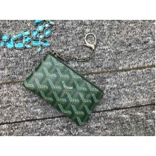 Портмоне за монети Goyard Ключодържател Зелен