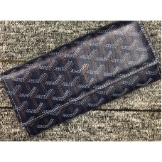 Дълъг портфейл Goyard Varenne Chevron Dark Blue