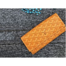 Дълъг портфейл Goyard Varenne Chevron Yellow