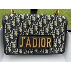 Часовник Dior J'Adior Flap Canvas, златен, черен, d1005030