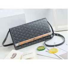 Клатч с каишка Goyard Monte Carlo, сив