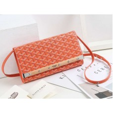 Goyard Monte Carlo Clutch с каишка Pm Orange