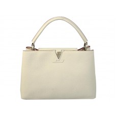 Чанта Louis Vuitton Capucines Mm Cream