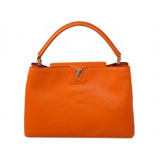 Чанта Louis Vuitton Capucines Mm Orange