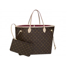 Louis Vuitton Monogram Neverfull Gm фуксия
