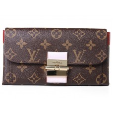 Портфейл Louis Vuitton Monogram Elysee червен