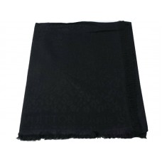 Шал с леопардов принт Louis Vuitton черен