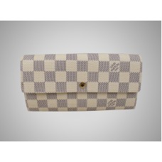 Портфейл Louis Vuitton Damier Azur с джоб с цип