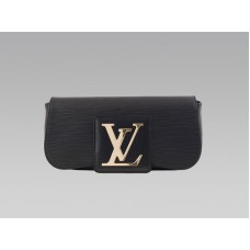 Чанта Louis Vuitton Epi Leather Sobe Clutch Black