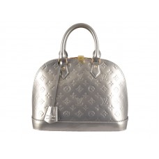 Louis Vuitton монограм Vernis Alma Silver