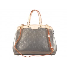 Чанта Louis Vuitton Monogram Vernis Brea Mm Silver
