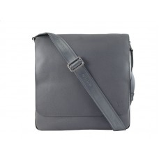 Кожена чанта Louis Vuitton Taiga Milo Glacier