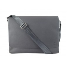 Кожена чанта Louis Vuitton Taiga Roman Gm Glacier