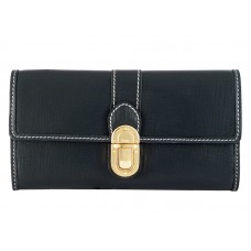 Луксозен портфейл Louis Vuitton Sarah от телешка кожа Encre