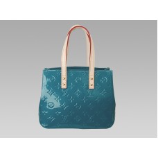 Чанта Louis Vuitton Monogram Vernis Reade PM Galactic Blue
