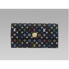 Портфейл Louis Vuitton Monogram Multicolour Black Sarah Grenade