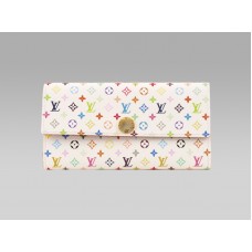 Портфейл Louis Vuitton Monogram Multicolour White Sarah Grenade