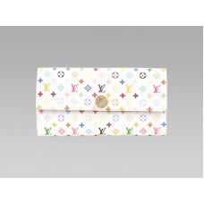 Портфейл Louis Vuitton Monogram Multicolour White Sarah Raisin