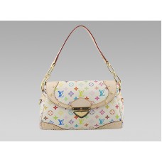 Чанта Louis Vuitton Monogram Multicolour White Beverly PM