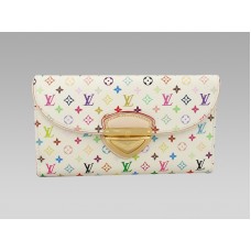 Портфейл Louis Vuitton Monogram Multicolour White Eugenie
