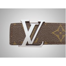 Колан Louis Vuitton Initial Monogram със сребърна катарама