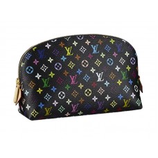 Louis Vuitton Monogram Multicolore козметична чантичка черна