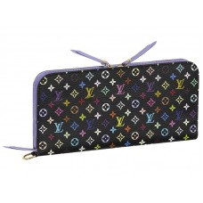 Портфейл Louis Vuitton Monogram Multicolour в черно и необичайно виолетово