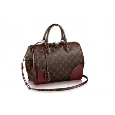 Чанта Louis Vuitton Monogram Doc Pm, бордо